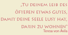 Zitat von Teresa von Avila